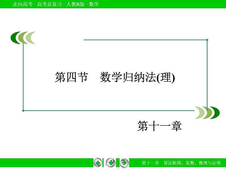 第11章 第4节数学归纳法(理)课件PPT第3页