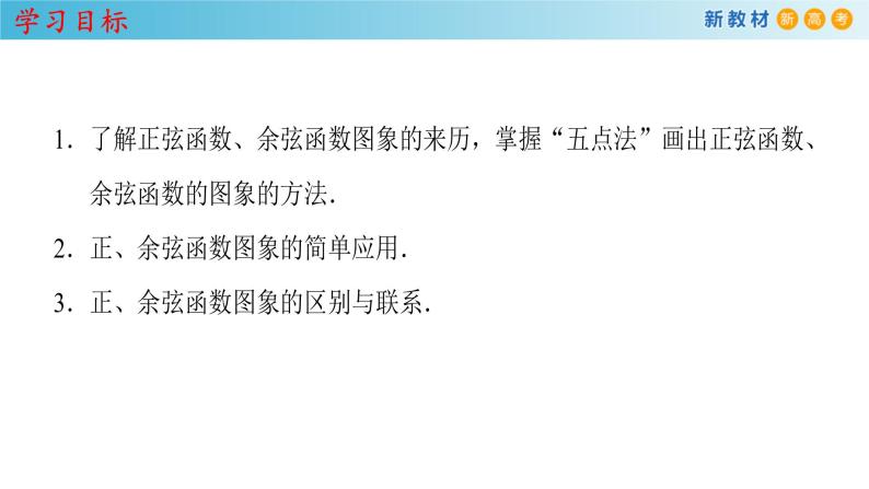 人教A版（2019年）必修一数学5.4.1 正弦函数、余弦函数的图像（课件、教案、学案、配套练习含解析）02