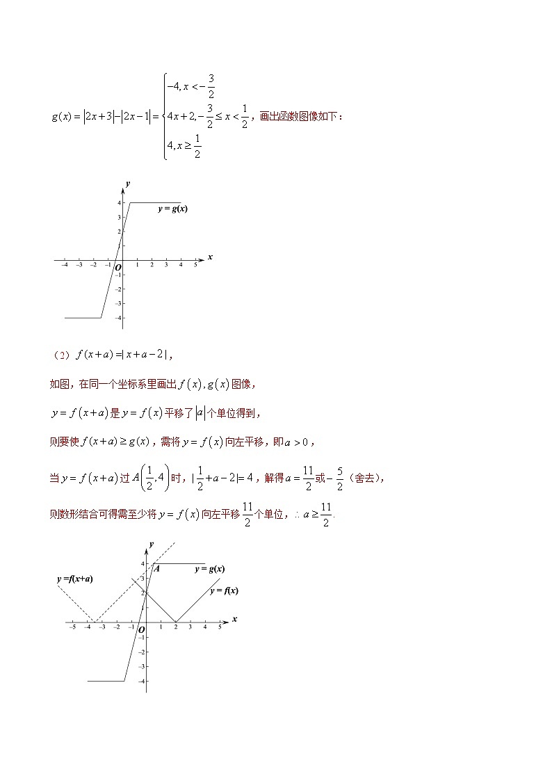 三年(2019-2021)高考数学(理)真题分项汇编之专题19不等式选讲(解析版)02