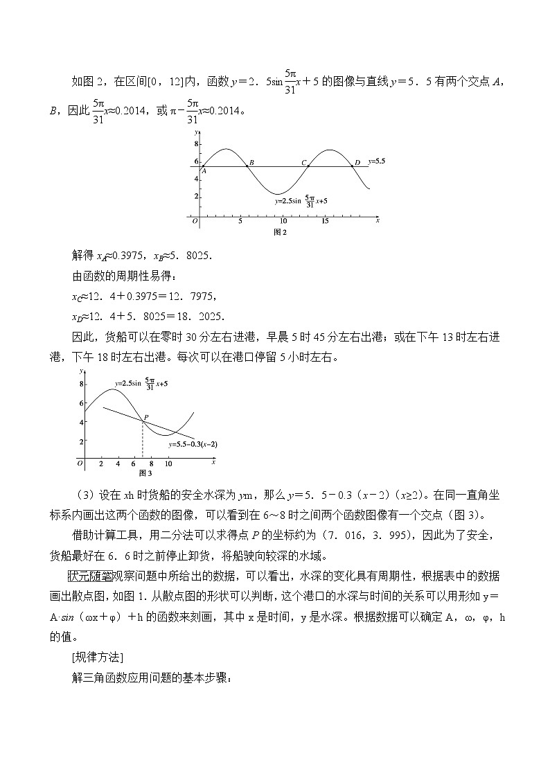 (教案)数学建模活动周期现象的描述学案03