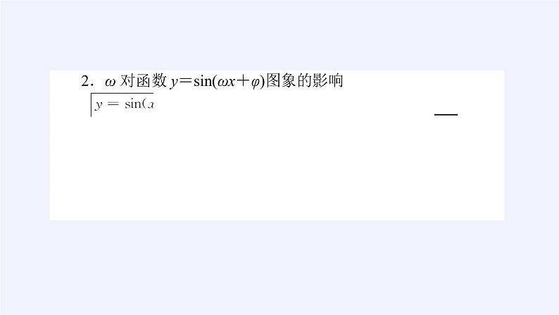 数学人教A版(2019)必修第一册5.6函数y=Asin(ωx+φ)(课件)04