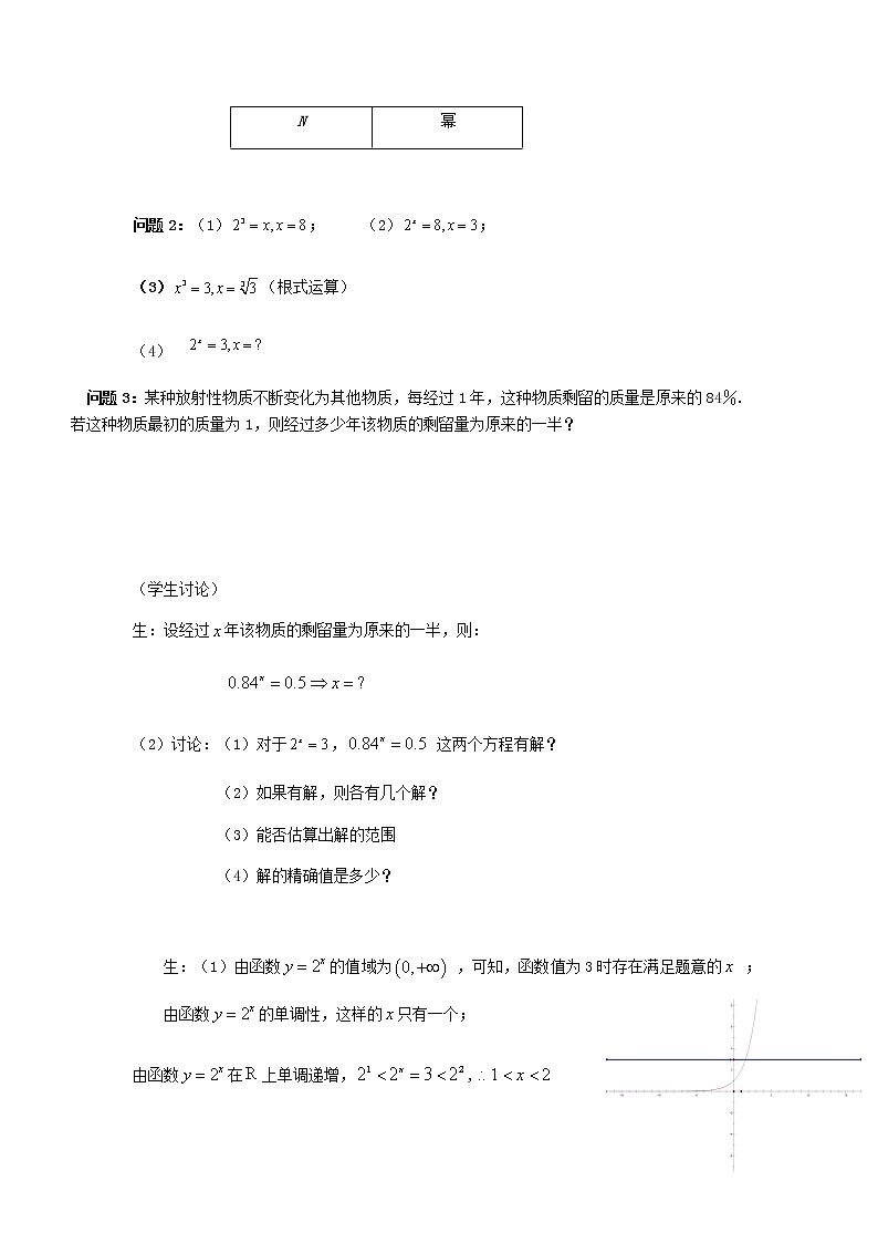 苏教版高中数学必修一 3.2.1 对数(4)(教案)第2页
