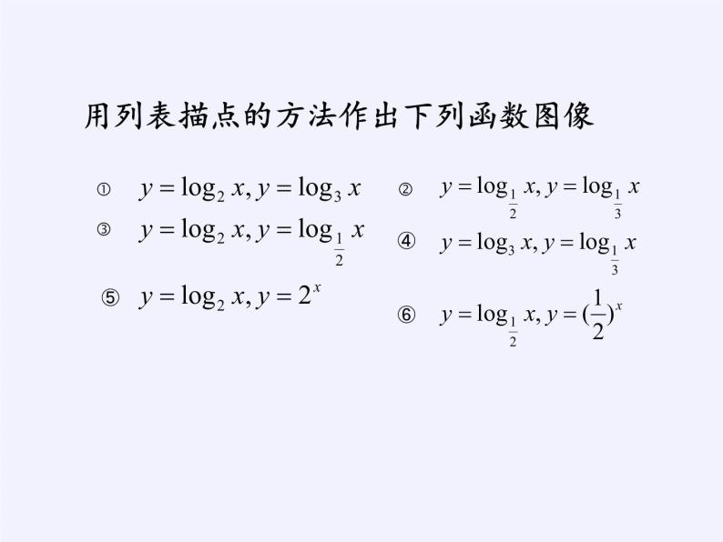 苏教版高中数学必修一 3.2.2 对数函数(9)（课件）05