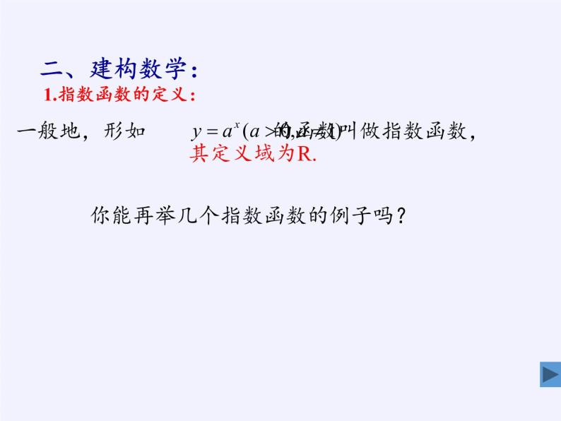 苏教版高中数学必修一 3.1 指数函数（课件）05