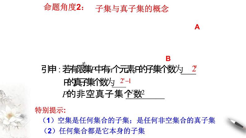 2021年高中数学必修第一册第1章《集合与常用逻辑用语》同步课件第6页