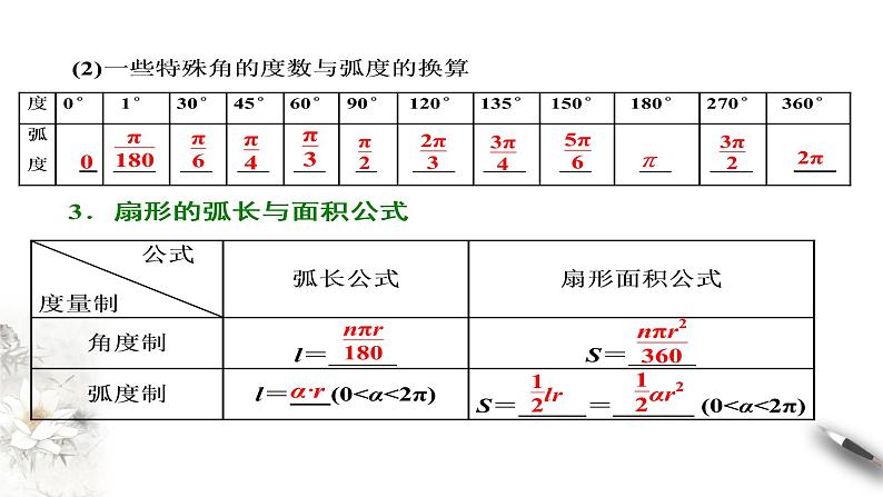 角与弧度PPT课件免费下载202308