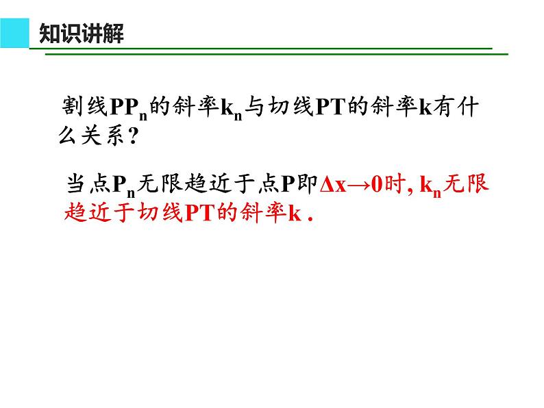 数学人教A版(2019)必修第二册 导数的几何意义(课件)05