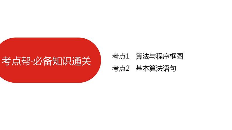 2022版高三全国统考数学(文)大一轮备考课件:第13章 算法初步07
