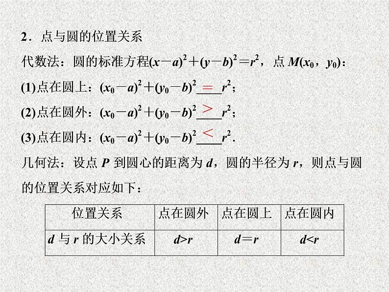 高中数学人教B版必修二2.3.1圆的标准方程课件(40张)04