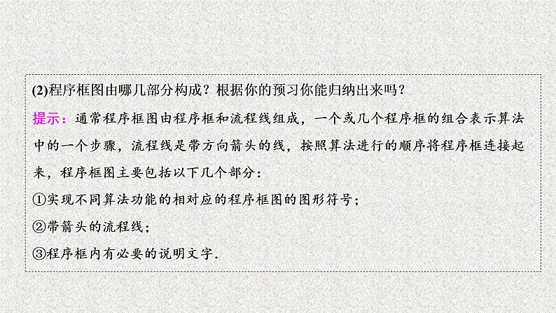 高中数学人教B版必修三1.1.2第1课时程序框图、顺序结构课件(37张)第6页