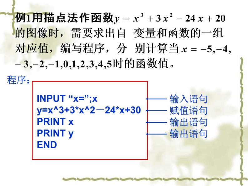 沪教版（上海）高二数学上册 10.3 计算机语句和算法程序_ 课件03