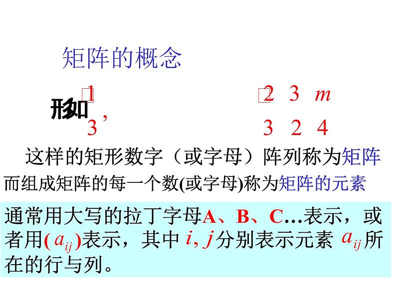 沪教版(上海)高二数学上册 9.1 矩阵的概念_(1) 课件第7页