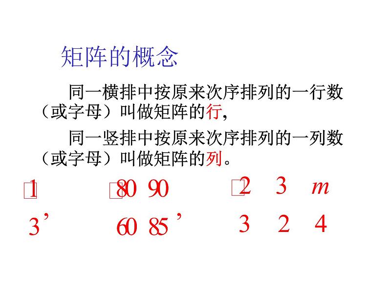 沪教版(上海)高二数学上册 9.1 矩阵的概念_(1) 课件第8页