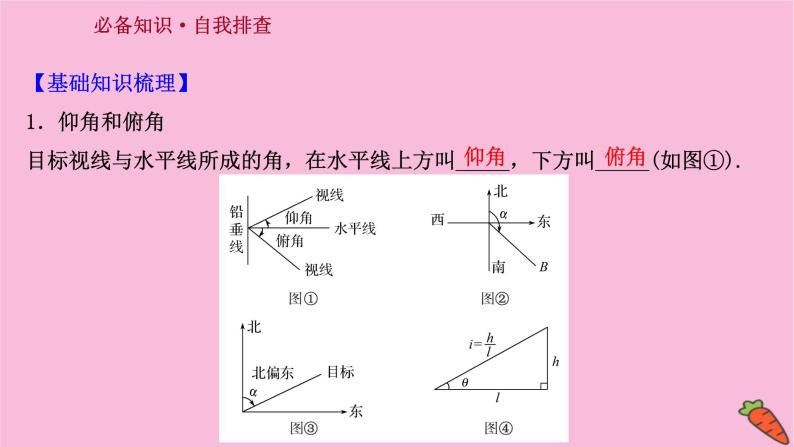 2022版高考苏教版数学（江苏专用）一轮课件：第四章 第七节 应 用 举 例03