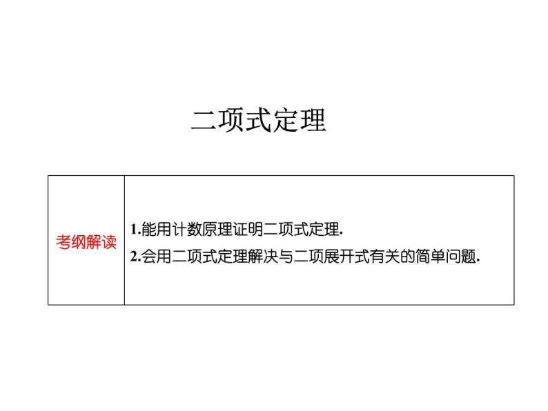 沪教版（上海）数学高三上册-16.5 二项式定理_21（课件）01