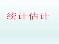 沪教版（上海）数学高三下册-18.3 统计估计_（课件）