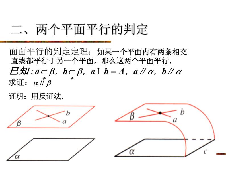 沪教版（上海）数学高三上册-14.4 空间平面与平面的位置关系_2（课件）06
