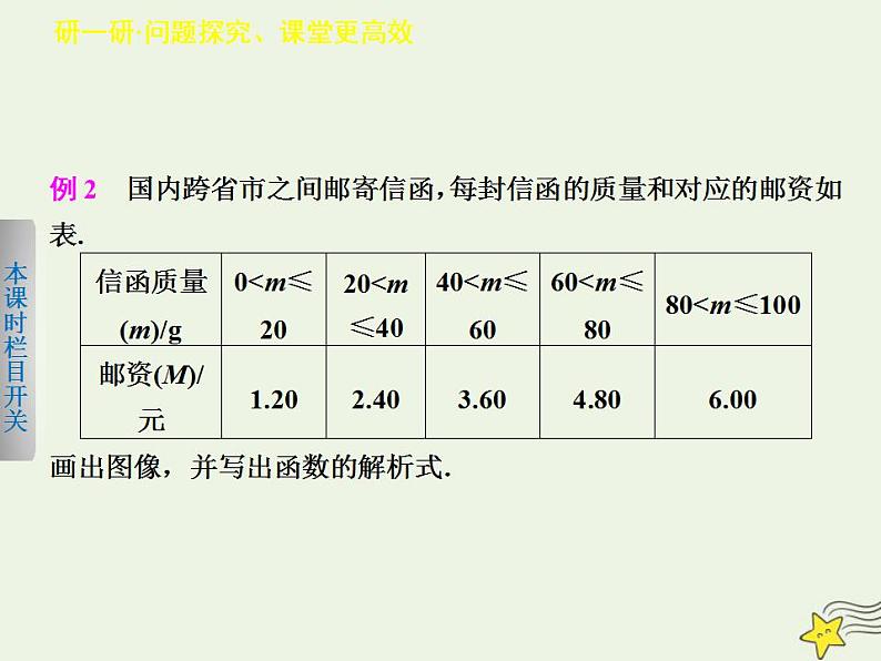 高中数学北师大版必修1 第二章 2.2 函数的表示法 课件(13张)06