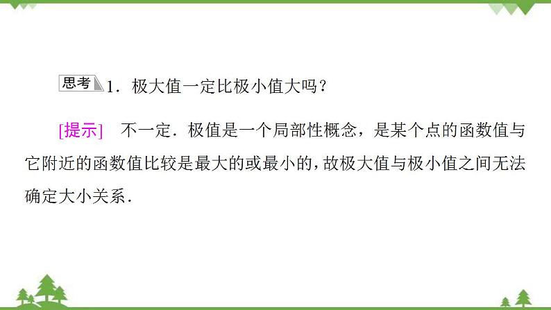 2020-2021学年新教材人教B版数学选择性必修第三册课件:第6章 6.2 6.2.2 第1课时 函数的导数与极值第7页
