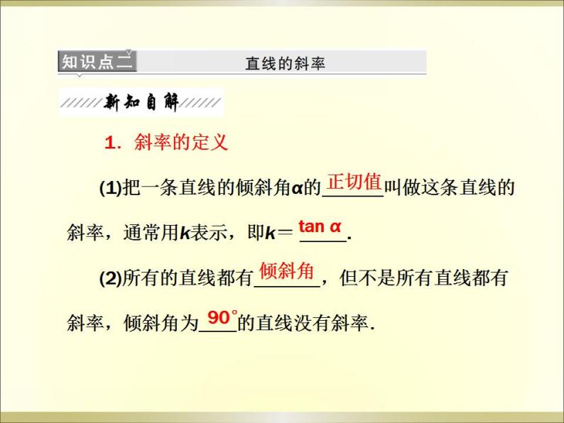 沪教版（上海）数学高二下册-11.2 直线的倾斜角和斜率_3（课件）07