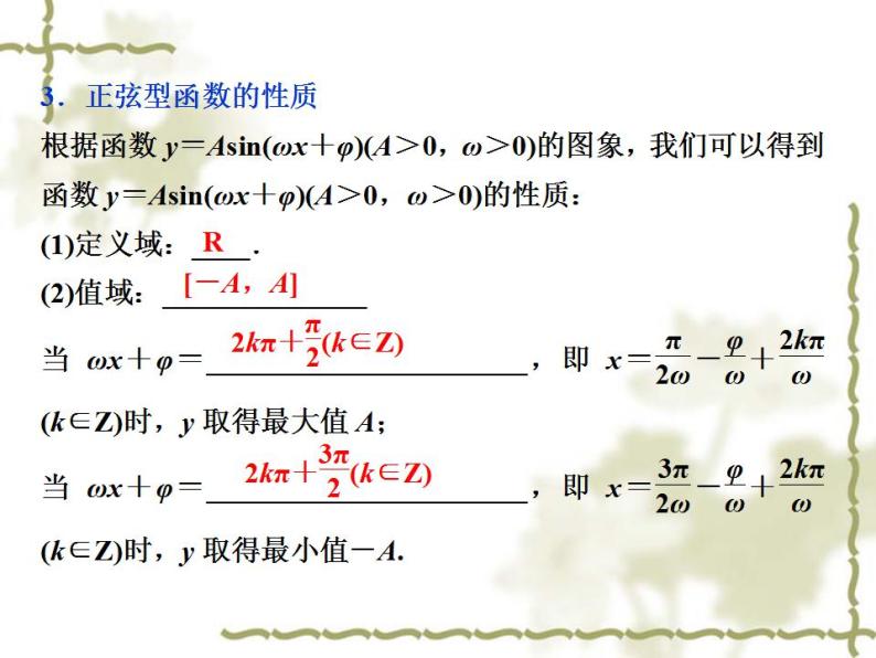 高中数学人教B版必修4 1.3.1第2课时正弦型函数y＝Asin(ωx＋φ) 课件（41张）07