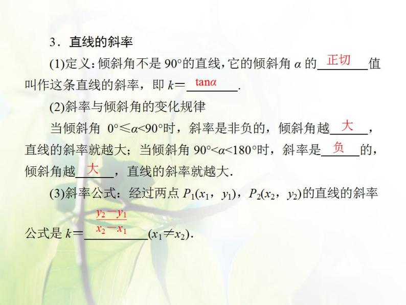 高中数学北师大版必修二 直线的倾斜角和斜率 课件（28张）06