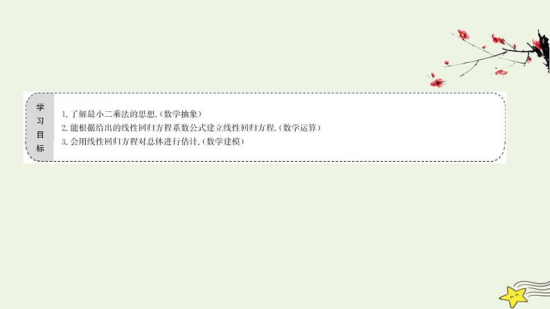高中数学北师大版必修三 1.8 最小二乘估计 课件(51张)02