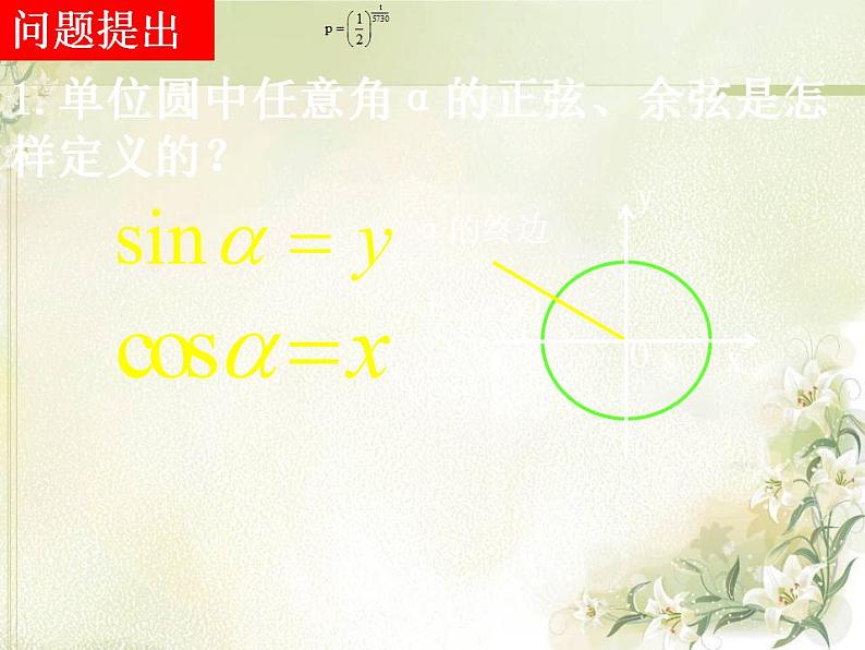 高中数学北师大版必修四 1.4.3 单位圆与诱导公式 课件(26张)第4页
