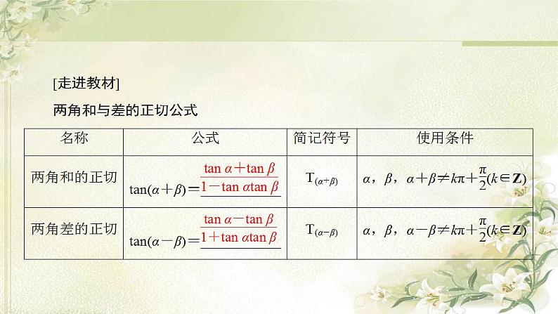 高中数学北师大版必修四 两角和与差的正切函数 课件(38张)第7页