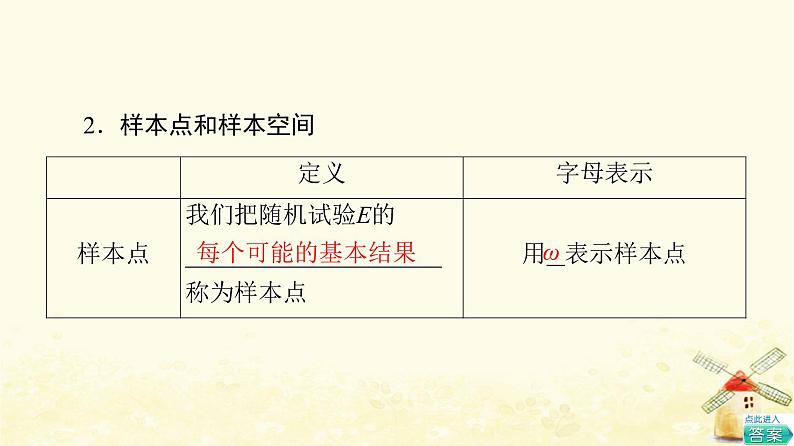 高中数学第10章概率10.1.1有限样本空间与随机事件课件新人教A版必修第二册07