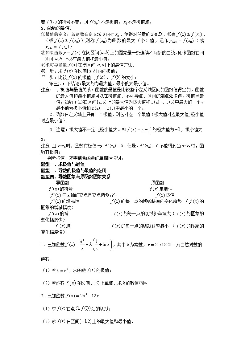专题25导数知识点与大题16道专练(中档题)(原卷版)-备战2022年高考数学大题分类提升专题学案第3页