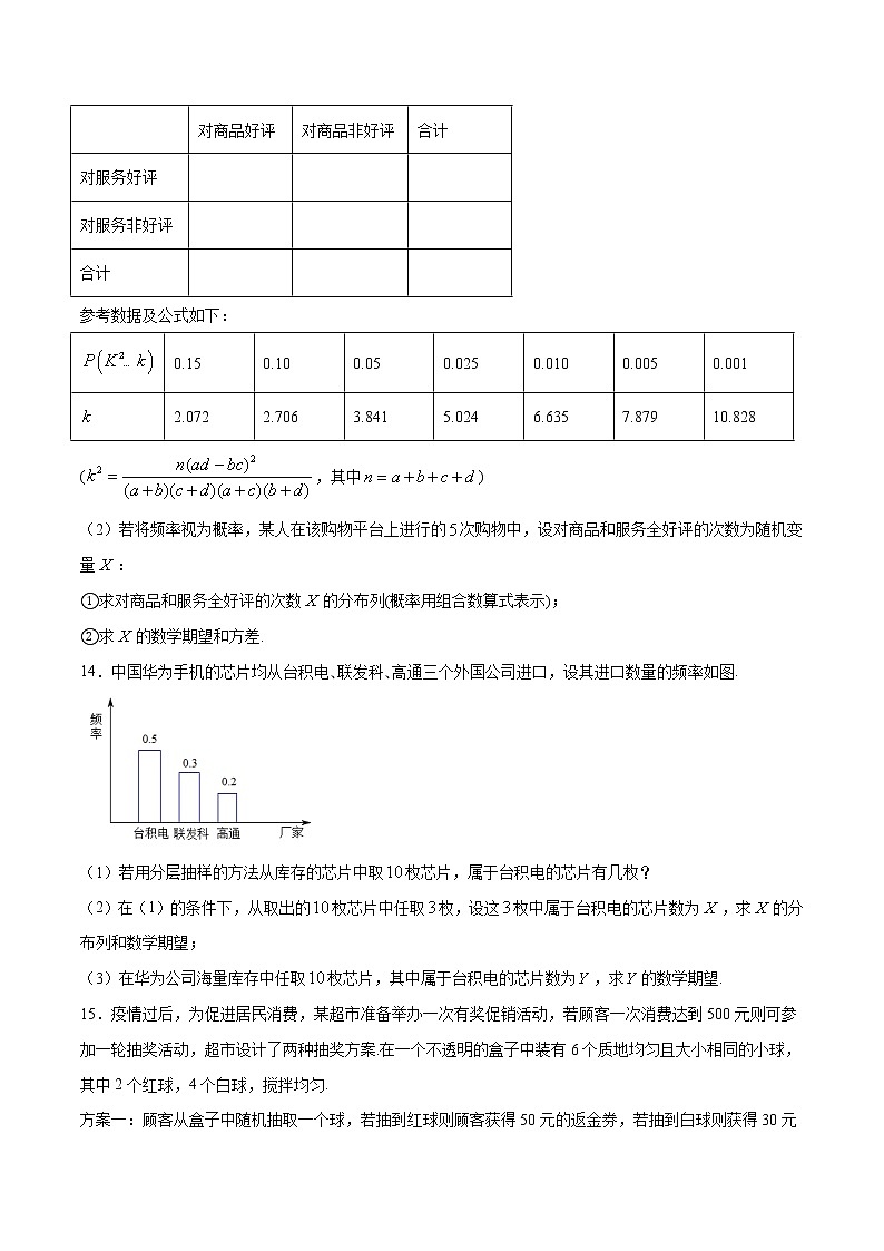專題35 利用二項(xiàng)分布期望方差公式求解期望方差(原卷版)第3頁(yè)