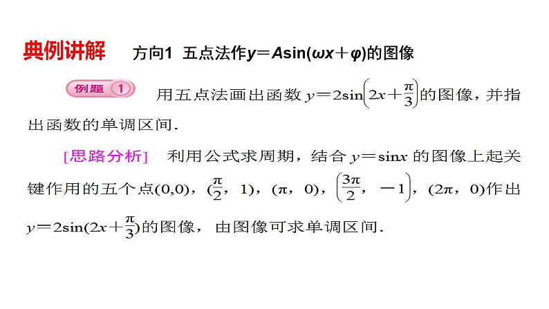 1.8  函数y=Asin(ωx+φ)的图像与性质(课件)-高一数学同步精美课件第6页
