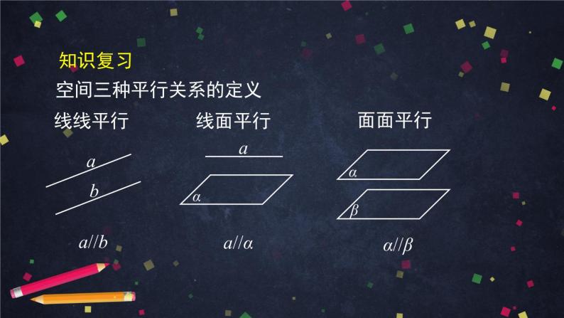 新人教A版（2019）必修二数学8.5.3 平面与平面平行 （课件+教案+配套练习含解析）02