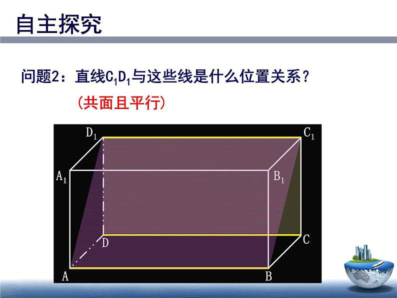 高中数学人教A版必修二:2.2.3 直线与平面平行的性质 课件06