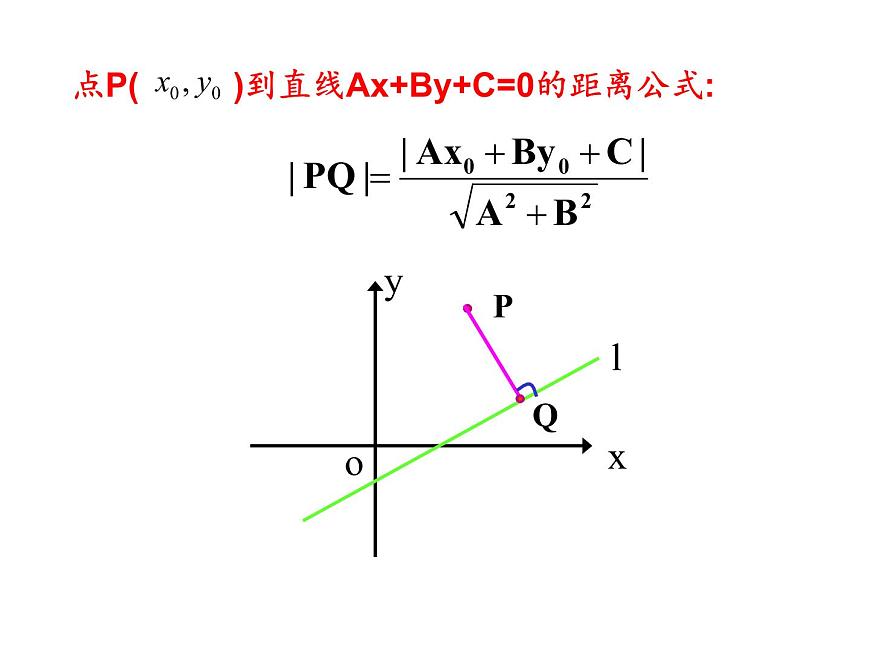 高中數(shù)學(xué)人教A版必修二：3.3 兩條平行直線間的距離 課件第4頁