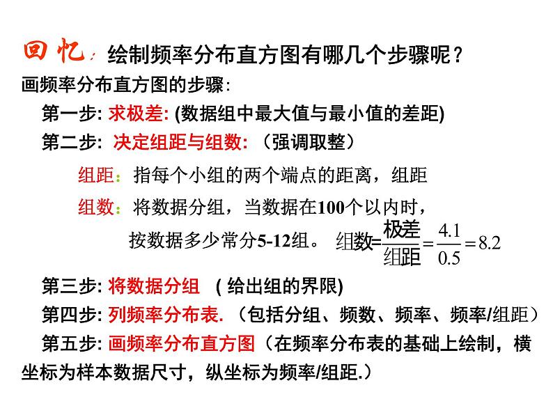 2.2.1用样本的频率分布估计总体分布(二)课件PPT第2页