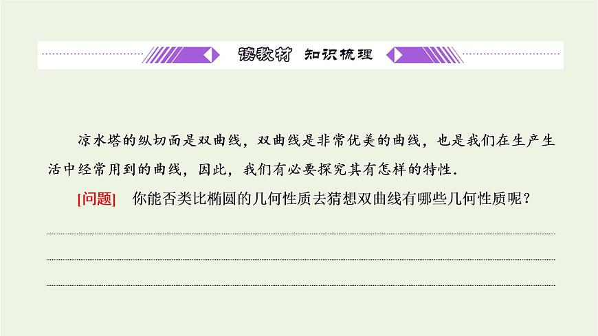第三章圓錐曲線與方程2.2雙曲線的幾何性質(zhì)課件第3頁