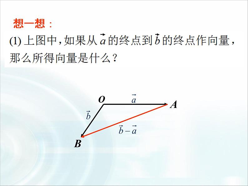 2.2.2向量的减法运算及其几何意义课件PPT第7页