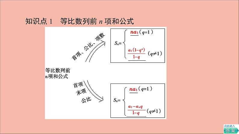 2021_2022学年新教材高中数学第4章数列4.34.3.3第1课时等比数列的前n项和课件苏教版选择性必修第一册第5页