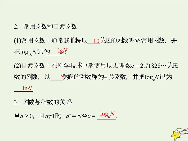 2021_2022高中数学第二章基本初等函数I2.1对数与对数运算1课件新人教版必修104