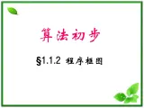 高二上册数学课件：10.2《程序框图》（沪教版）