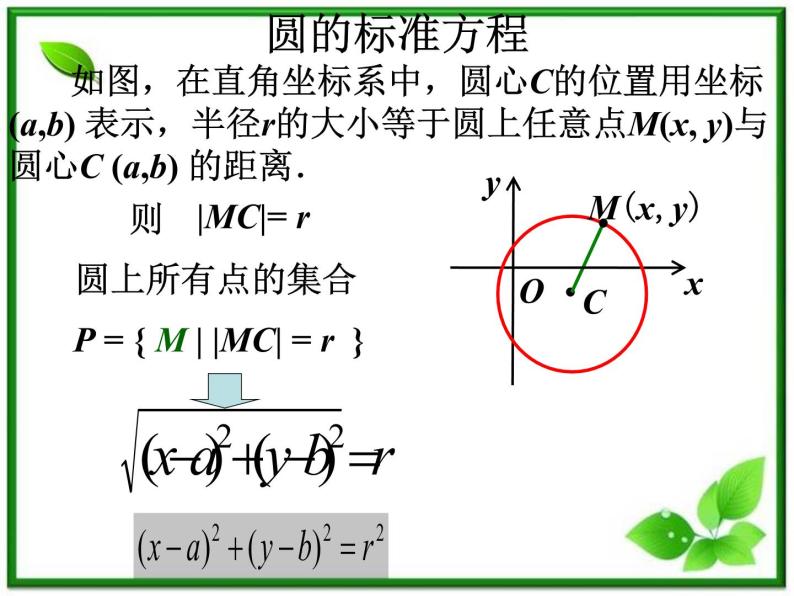 《圆的标准方程》课件4（14张PPT）（北师大版必修2）03