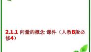 高中数学人教版新课标B必修42.1.1向量的概念课文内容ppt课件