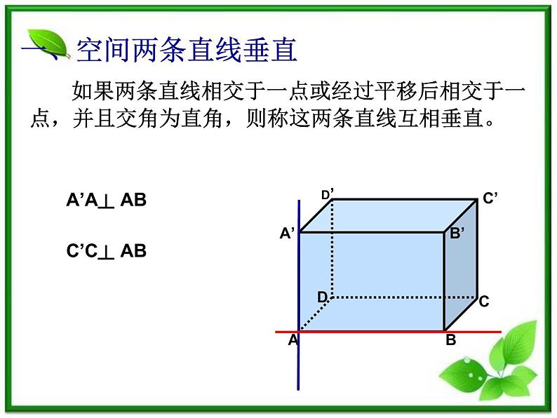 《空间中的垂直关系》课件1(12张PPT)(人教B版必修2)02