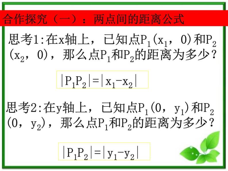 《平面直角坐标系中的基本公式》课件3（17张PPT）（人教B版必修2）04