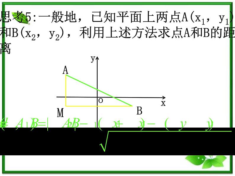 《平面直角坐标系中的基本公式》课件3(17张PPT)(人教B版必修2)07