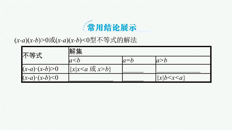 高中数学一轮总复习课件1.4 二次函数与一元二次方程、不等式第8页