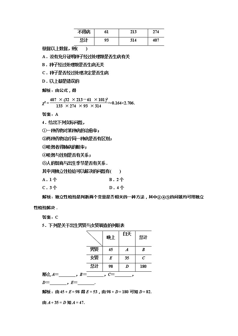 高一数学北师大版选修2-3 创新演练阶段第1部分第三章§2 应用创新演练教案第2页
