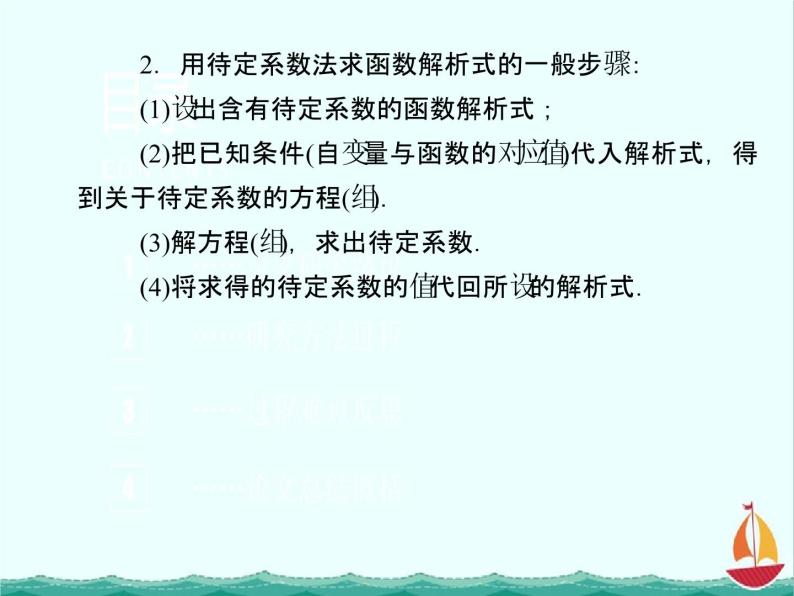 《待定系数法》 必修1数学精品课件04